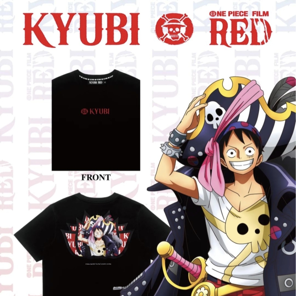 One Piece Luffe Official collaboration tee